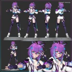 SaltSculpt Projekt Melody VTuber 3D 打印模型 STL插图2 SaltSculpt Projekt Melody VTuber 3D 打印模型 STL插图2